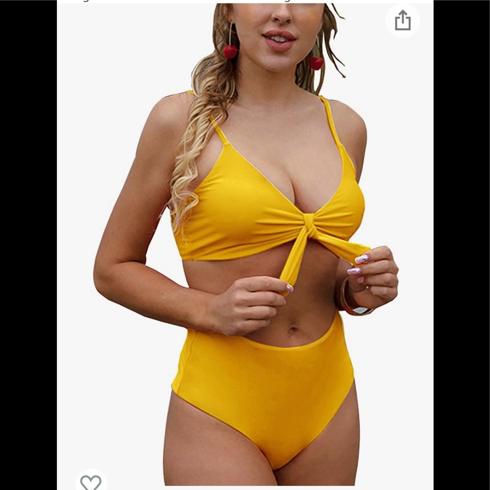 Womens High Waisted Bikini Set
